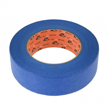 Banda mascare - Banda mascare, 4CR 1140, rezista pana la 120 °C, culoare albastru, lungime 50 metri