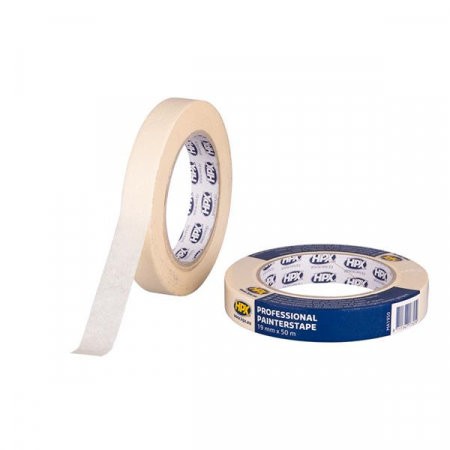 2. CONSUMABILE - Banda mascare hartie, Motip MOT HPX06X, rezista pana la 60 °C, culoare bej, lungime 50 metri