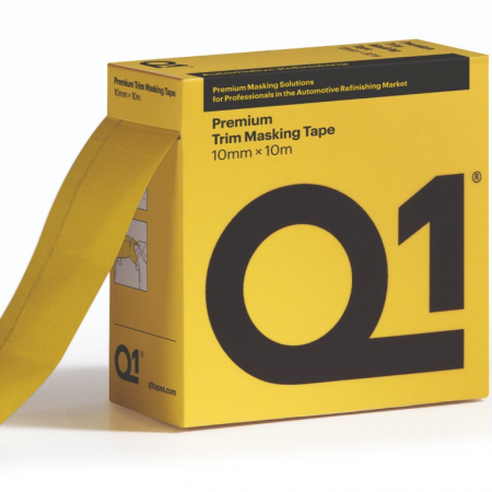 2. CONSUMABILE - Stegoband banda mascare chedere, Q1® TT01, rezista pana la 110 ° C, dimensiune rola 38 mm x 10 metri