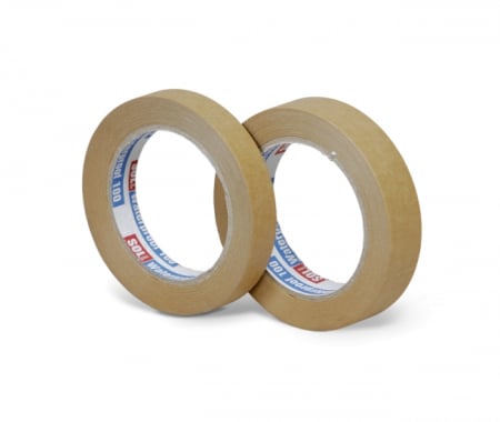 2. CONSUMABILE - Banda mascare, Soll WXX45, impermeabila, rezista pana la 100°C, culoare maro, lungime 45 metri