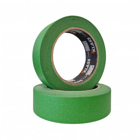 Banda mascare - Banda mascare supreme, Klass BMS, rezista pana la 120 °C, culoare verde, lungime 40 metri