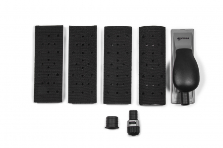 Slefuire manuala - Bloc de slefuit manual, Finixa SAB 35, velcro cu aspirare, maner ergonomic, 4 adaptoare forme diferite, dimensiune 70mm x 198mm