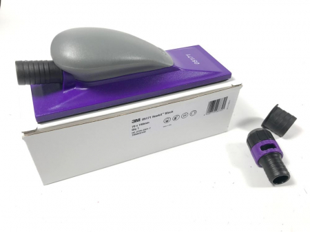 Bloc de slefuit manual, 3M™ 5171 Hookit Purple+, cu aspirare, dimensiune 70mm x 198mm [0]