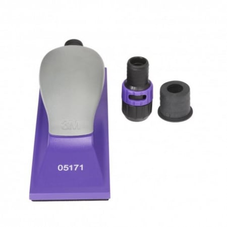 Bloc de slefuit manual, 3M™ 5171 Hookit Purple+, cu aspirare, dimensiune 70mm x 198mm [1]