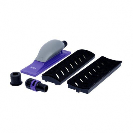 Bloc de slefuit manual, 3M™ 50729 Hookit Purple+, cu aspirare, pachet 2 talpi convexa si concava, dimeniune 70mm x 198mm [0]