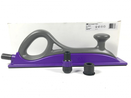 Bloc de slefuit manual, 3M™ 5172 Hookit Purple+, cu aspirare, dimensiune 70mm 396mm [0]