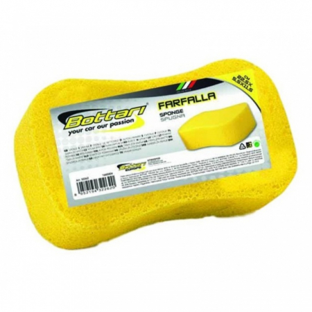 2. CONSUMABILE - Burete spalare auto, Bottari Farfalla 32262, culoare galben, dimensiune 24,5 X 13,5 X 6,5 CM