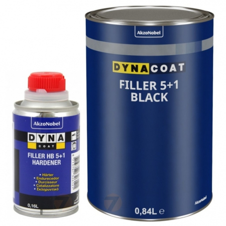 2. CONSUMABILE - Filler acrilic 5:1, Dynacoat HB 5+1, culoare la alegere, contine intaritor, gramaj 1 / 3.6 litri