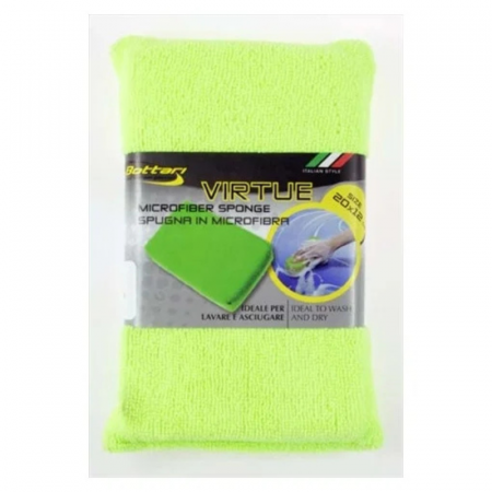 2. CONSUMABILE - Burete spalare auto, Bottari 32114, culoare verde, dimensiune 10X6X5 CM