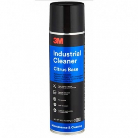 2. CONSUMABILE - Spray de curatat adezivi, 3M Industrial Cleaner Citrus Base, pentru inlaturat etichete, gramaj 500 ml