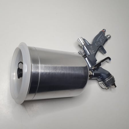 Cana pistol vopsit, DeVilbiss GFC-502, pentru pistol GTI, FLG , material aluminiu, capacitate 1000 ml [6]