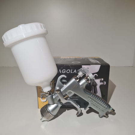 Cana pistol vopsit, Sagola 56418420, pentru pistol Sagola Classic Lux, material plastic, capacitate 650 ml [7]