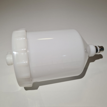 Cana pistol vopsit, Walcom 52028/B, pentru pistol Genesi Carbonio , material plastic, capacitate 600 ml [4]