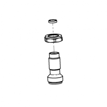 1. PISTOALE VOPSIT - Kit conector admisie fluid, DeVilbiss, pentru pistol de vopsit GTi Pro Lite