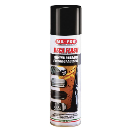 2. CONSUMABILE - Spray pentru înlăturat etichete, Ma-Fra Deca Flash, pentru indepartare rapid si delicat etichete si bitum, gramaj 250 ml