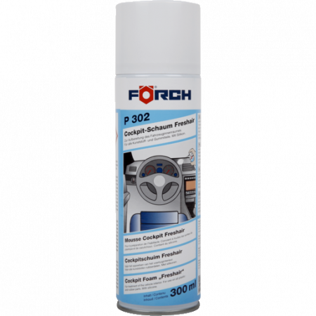 2. CONSUMABILE - Spuma curatare, Forch P302, pentru habitaclu, gramaj 300 ml