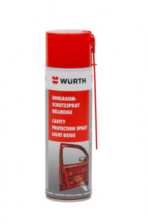 Ceara protectie - Ceara cavitati spray, WURTH 892 082 500, culoare transparent, cantitate 500 ml