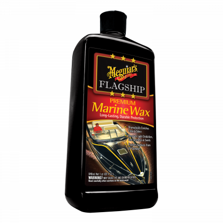 2. CONSUMABILE - Ceara lichida, Meguiar's Flagship Premium Marine Wax, pentru ambarcatiuni, gramaj 946 ml