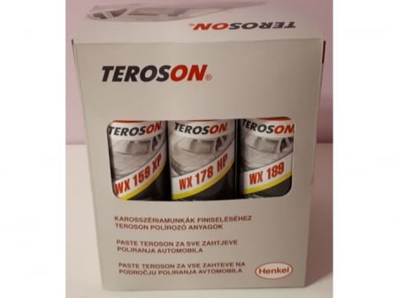 Ceara lustruit, Teroson® WX 189, este un compus protector pentru lustruire și etanșare, fără silicon, foarte eficient, gramaj 250 ml [1]