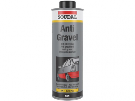 2. CONSUMABILE - Insonorizant pistol, Soudal Anti Gravel, culoare alb-gri-negru, cantitate 1 litru