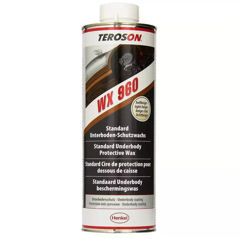 Ceara protectie - Ceara protectie caroserie, Teroson® WX 960, agent anticoroziv pe baza de ceara, lanolina, polimeri si aditivi anticorozivi, cantitate 1 litru