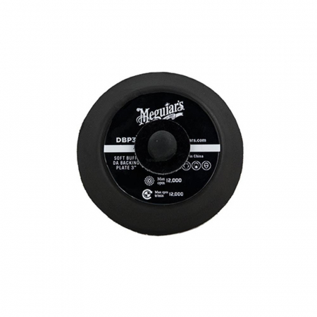 Masina polishat Ø 75 mm - Taler velcro, Meguiar's DBPX Soft Backing Plate, diametru 75 / 125 / 150 mm