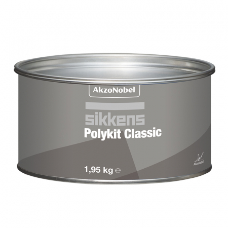 2. CONSUMABILE - Chit poliesteric universal, Sikkens Polykit Classic, contine intaritor, gramaj 1.95 kg