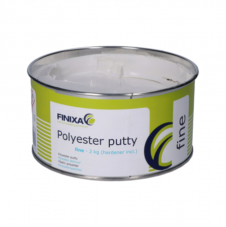 Chit poliester fin, Finixa GAPOL - GAP 20, culoare alb, gramaj 2 kg, contine intaritor [1]