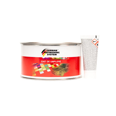 2. CONSUMABILE - Chit de umplere fin, German Refinishing System, contine intaritor, gramaj 1 / 1.8 kg