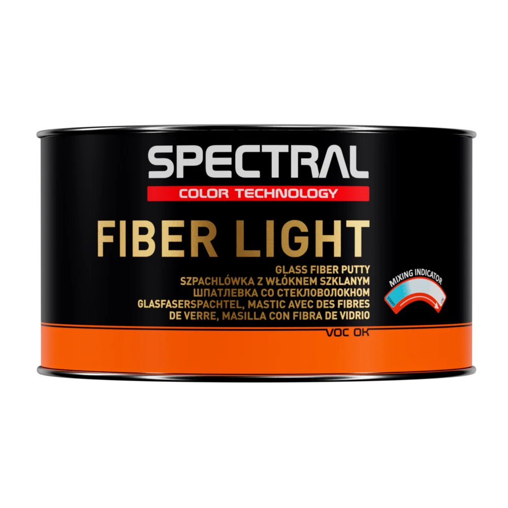 Chit cu Fibre de Sticla - Chit poliesteric, Novol Spectral Fiber Light, gramaj 1 litru