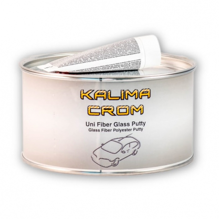 Chit cu Fibre de Sticla - Chit fibre, Kalima Uni Fiber Glass Putty, contine intaritor, gramaj 1.8 kg