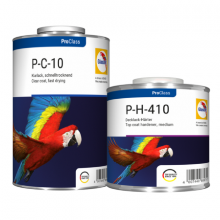 Lac auto HS - Pachet lac auto, Glasurit P-C-10, Fast Drying, gramaj 1 litru / 5 litri + intaritor