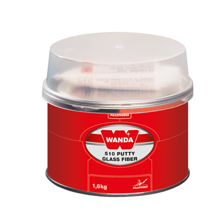 Chit cu Fibre de Sticla - Chit fibra de sticla, Wanda 510 Putty Glass Fiber, contine intaritor, gramaj 1.6 kg