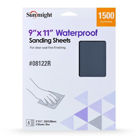 2. CONSUMABILE - Coala abraziva, Sunmight Waterproof, dimensiune 230 x 280 mm