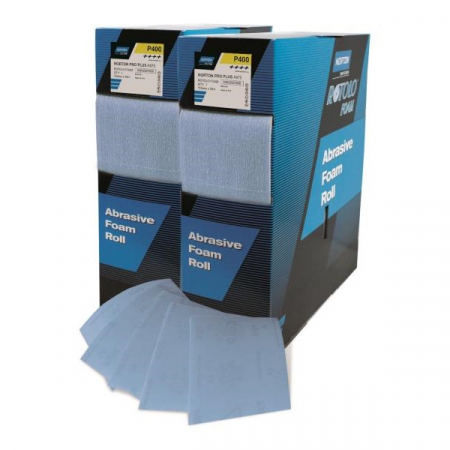 Hartie abraziva - Rola hartie abraziva, Norton Rotolo, diferite granulatii, dimensiune 115 mm  x 25 metri