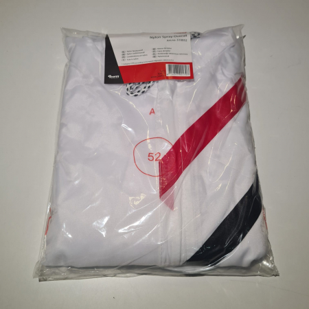 Combinezon protectie reutilizabil, Colad 5100xx Nylon comfort, culoare alba, cu gluga, material antistatic [4]