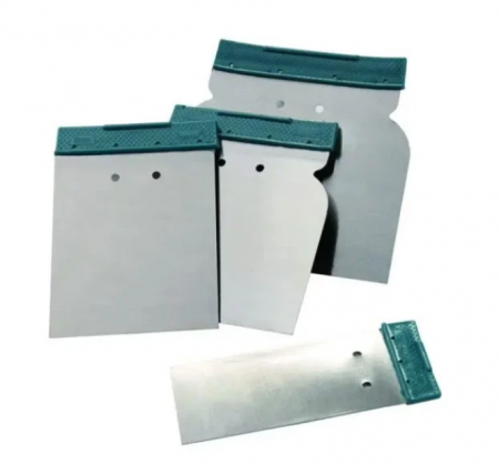 Scule speciale pentru chit - Cutite japoneze otel/plastic, Troton Flip Flop, pentru chit diferite marimi (set 4 buc)