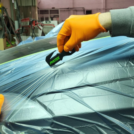 Cutter folie, 4CR 1199, lama rezistenta, culoare alb / negru [2]