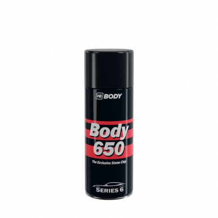 2. CONSUMABILE - Insonorizant spray, HB Body 650, pentru antifonarea caroseriei, culoare la alegere gri / negru, gramaj 400 ml