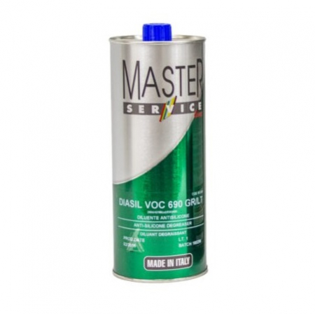Degresant suprafete - Degresant antisiliconic, Master Service Diasil VOC 690, pentru curatat suprafete, gramaj 1 litru / 5 litri