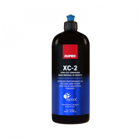 2. CONSUMABILE - Pasta polish Coarse Gel, Rupes 9.XC2, Xtra Cut, cantitate 1 litru