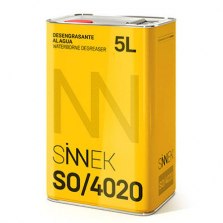 Degresant suprafete - Degresant antisiliconic, Sinnek SO4020, pe baza de apa, cantitate 5 litri