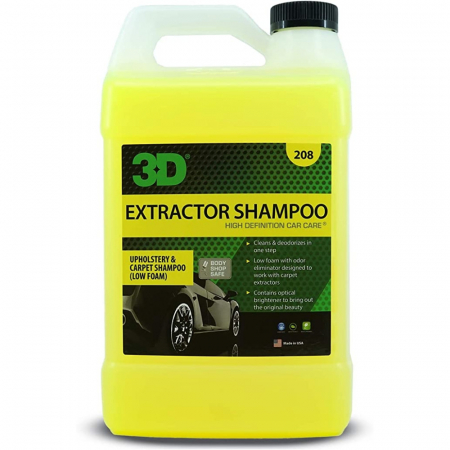 2. CONSUMABILE - Detergent, 3D 208G01, auto, pentru tapiterie si covoare, cantitate 3.78 litri
