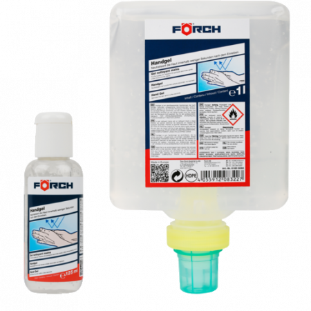 2.1 PROTECTIE PERSONALA - Gel pentru maini, Forch 6180 906X, pe baza de alcool, gramaj 125 ml / 1 litru