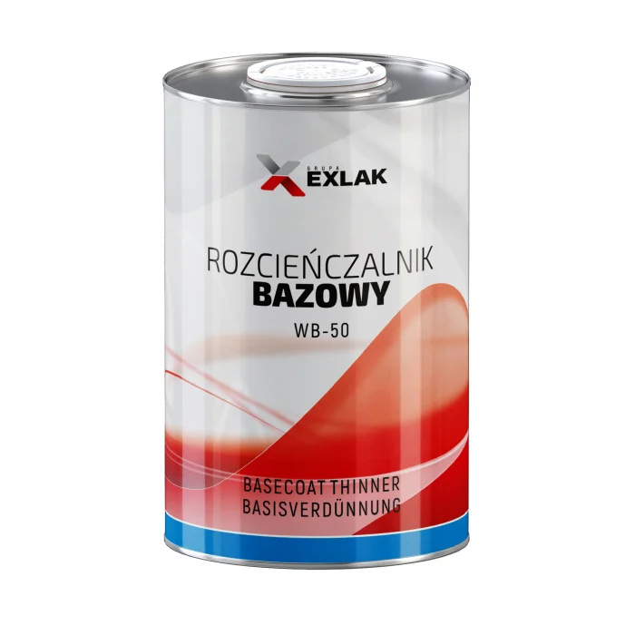 Diluant vopsea si lac - Diluant baza, Exlak WB-50, pentru diluat vopsea baza, cantitate 1 / 5 litri