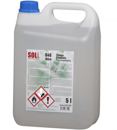 1. PISTOALE VOPSIT - Diluant nitro, Soll STN, pentru vopsea sau spalat, cantitate la alegere