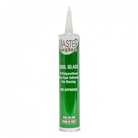 2. CONSUMABILE - Mastic lipit parbriz, Master Service Sigil Glass, timp uscare 1 ora, cantitate 310 ml
