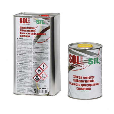 Diluant degresant, Soll SIL, universal antisiliconic, cantitate 1 si 5 litri [0]