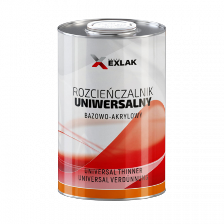 Diluant vopsea si lac - Diluant acrilic normal, Exlak Thinner, pentru diluant vopsea 2K si lac, cantitate 5 litri 