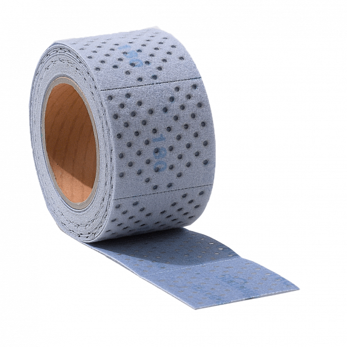 2. CONSUMABILE - Rola hartie abraziva ceramica, Sunmight RCRF, cu film velcro, dimensiune 70 mm x 12 metri